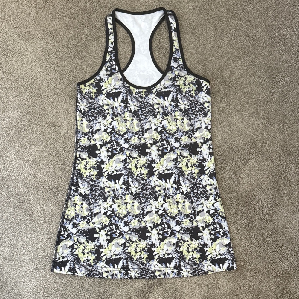 Floral Racerback Tank Top